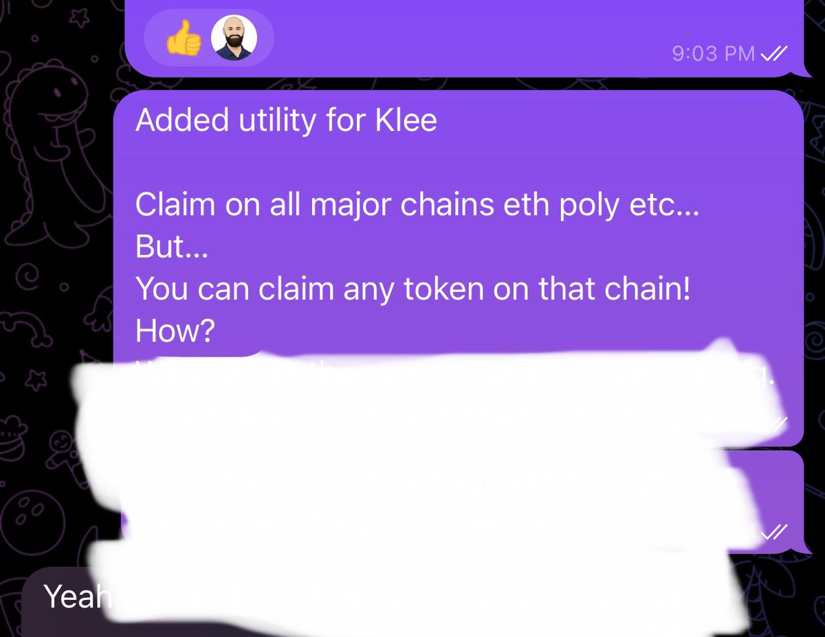 CraigKlee1's tweet image. Probably nothing #KleeGames