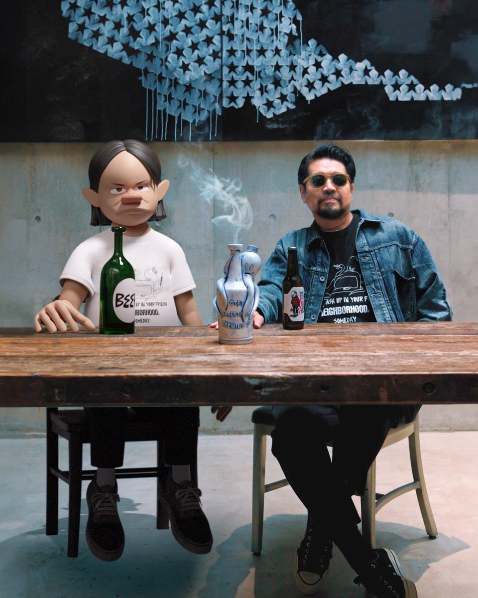 New update at <a href="/hanaiyusuke/">yusuke hanai</a>’s bar on Tuesday (19 Sep)!🍻
-
Let's celebrate with the highly anticipated limited collection by <a href="/fwenclub/">FWENCLUB</a> <a href="/hanaiyusuke/">yusuke hanai</a> #neighborhood!  

Save The Date For Announcement:  
17 Sep 11pm EDT 
18 Sep 11am HKT | 12pm JST  
-
<a href="/hanaiyusuke/">yusuke hanai</a> <a href="/fwenclub/">FWENCLUB</a>