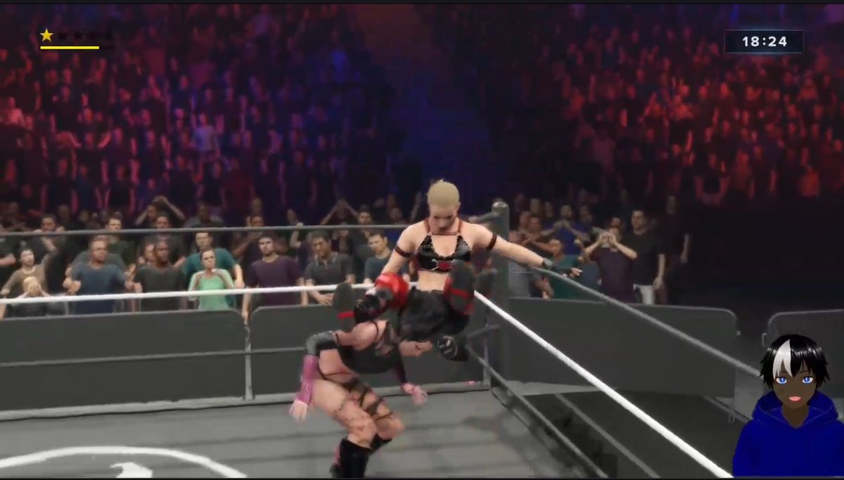 velvetdovelyn's tweet photo. Always a great time sparring with you bestie, @mewing1992 in #DKW . GG on the win! https://t.co/yQFgziJOSM