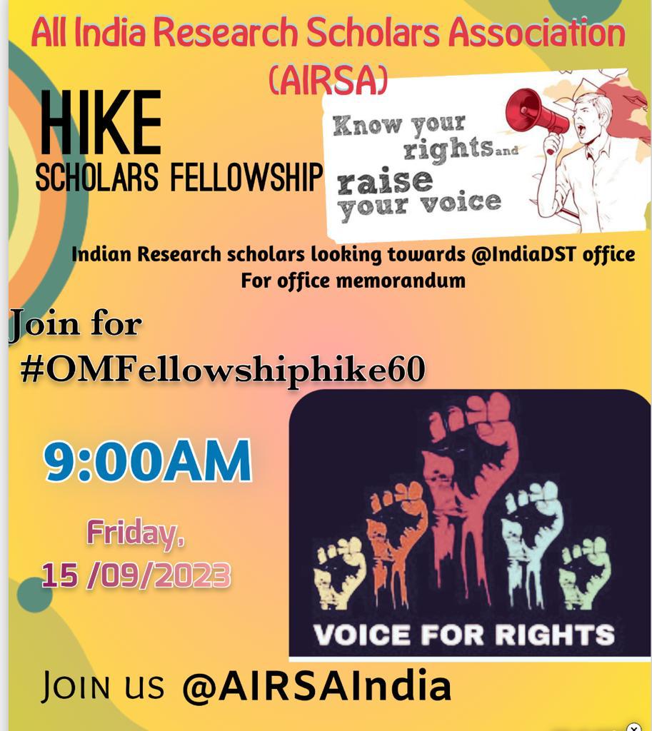 All India Research Scholars Association tweet media