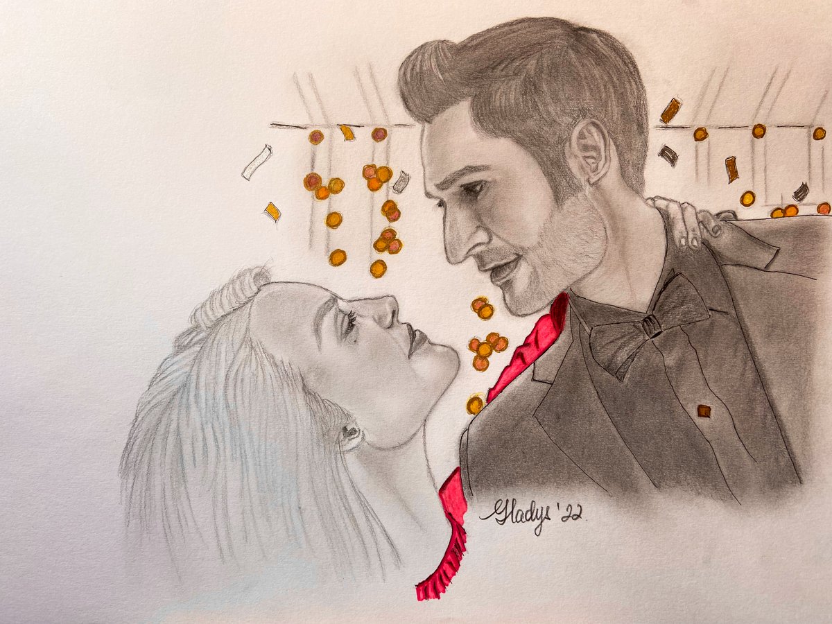 GladMD19's tweet photo. Insanely busy so can’t join this month prompt with a new #tux drawing so bringing this one up. Loved that Lucifer wore a tux for Chloe’s prom ❤️❤️ #artdemonscollective #LuciferNetflix #luciferfanartprompt #fanart #fanartist #luciferS3 #deckerstar https://t.co/4WtP3NY3YI