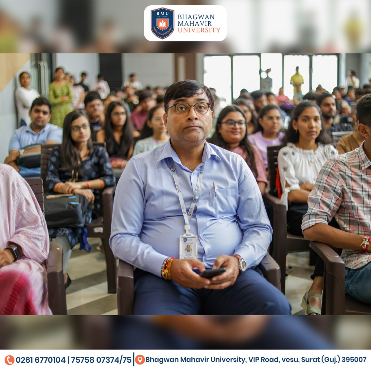 bmusurat's tweet photo. "Discover Peace of Mind with the Insurance Program at Bhagwan Mahavir University. 🛡️��� #BMUInsurance #SecureYourFuture #PeaceOfMind #StudentInsurance #EducationProtection"
.
.
#BMUInsurance
#SecureYourFuture
#PeaceOfMind
#StudentInsurance
#EducationProtection https://t.co/P37yD00IHC