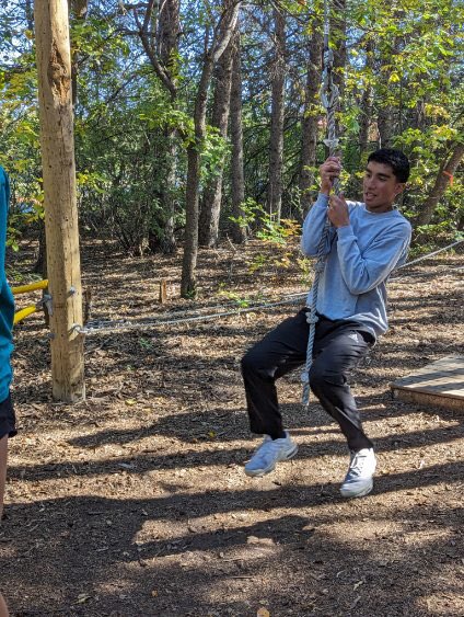 GMHSMustangs's tweet photo. The Wildlife 10 class are testing their skills at Camp River Edge today. #RVSLearning https://t.co/H07Zi5RzkL