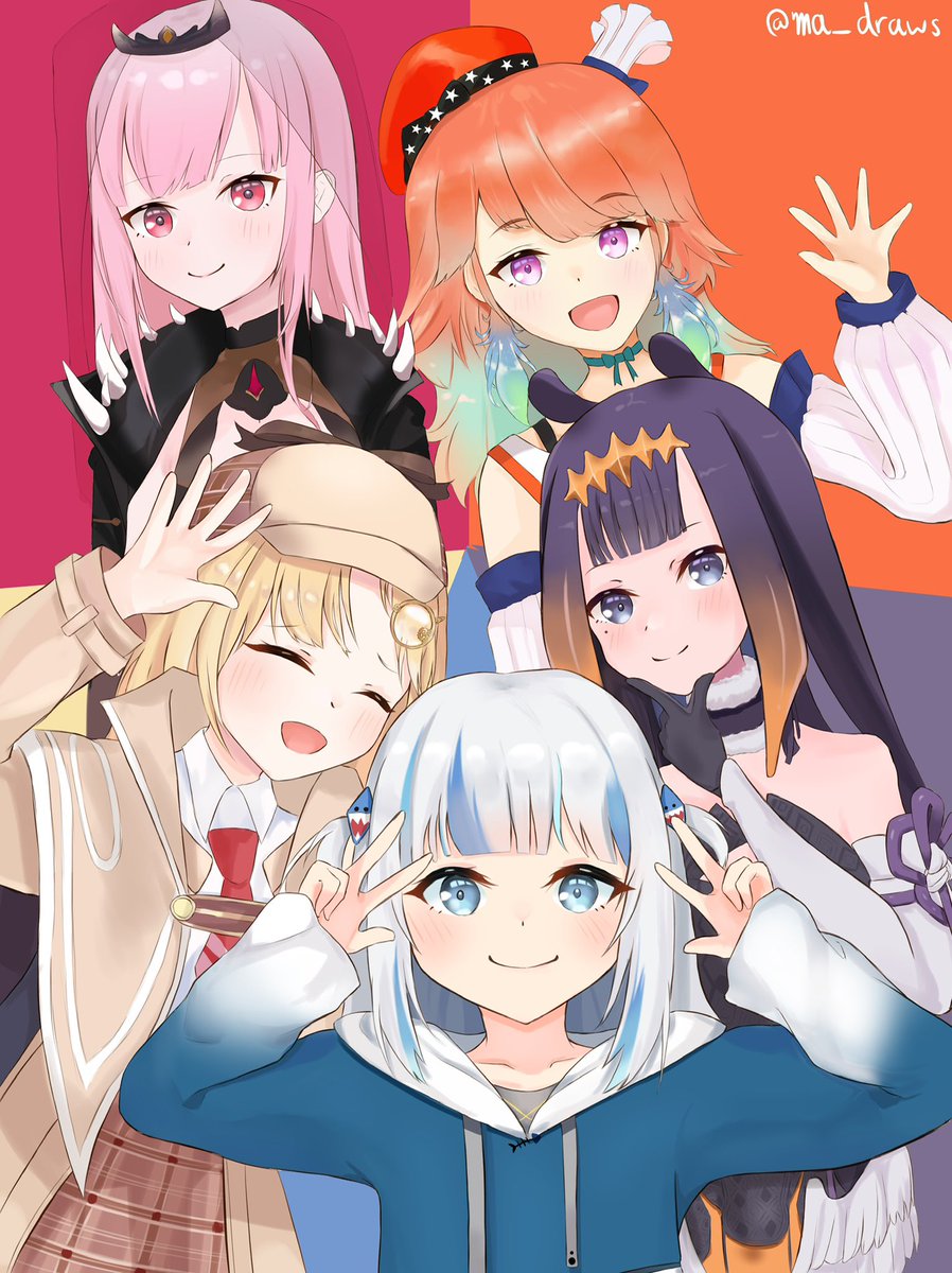 ma_draws's tweet photo. Comparison���
I drew this for first anniversary so I wanted to redraw it for the 3rd!
#Myth3YearRelay https://t.co/FhRjEhvFSm