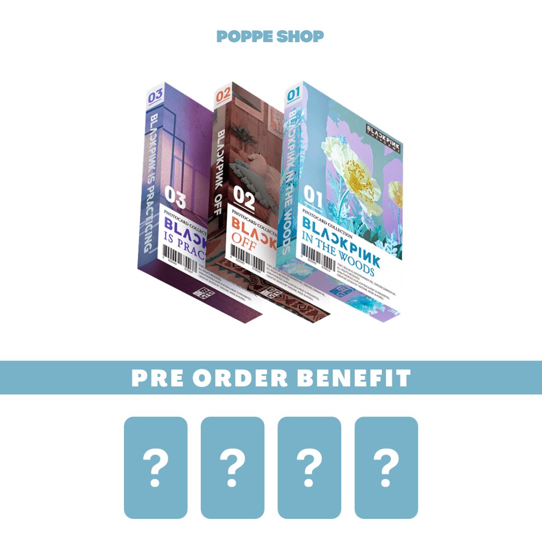 PH GO | PRE ORDER

BLACKPINK THE GAME PHOTOCARD COLLECTION NO. 1-3
.
KTOWN4U / WEVERSE SHOP / YG
.
.
Website deadline of payment:
poppeshop.com
October 5
.
Store pick up available - Parañaque

.
SHOPEE COD: shope.ee/8A3uC9b3VS