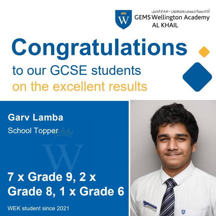 gems_khail's tweet photo. A shout-out to another group of our exceptional GCSE toppers from last year who achieved remarkable results and have set the bars high! Thank you for all your hard work and dedication, and congratulations to you all 🥳

#gcseresults #weksuccess #ouracademy #weksecondary @GEMS_ME https://t.co/1JpdofcGHV