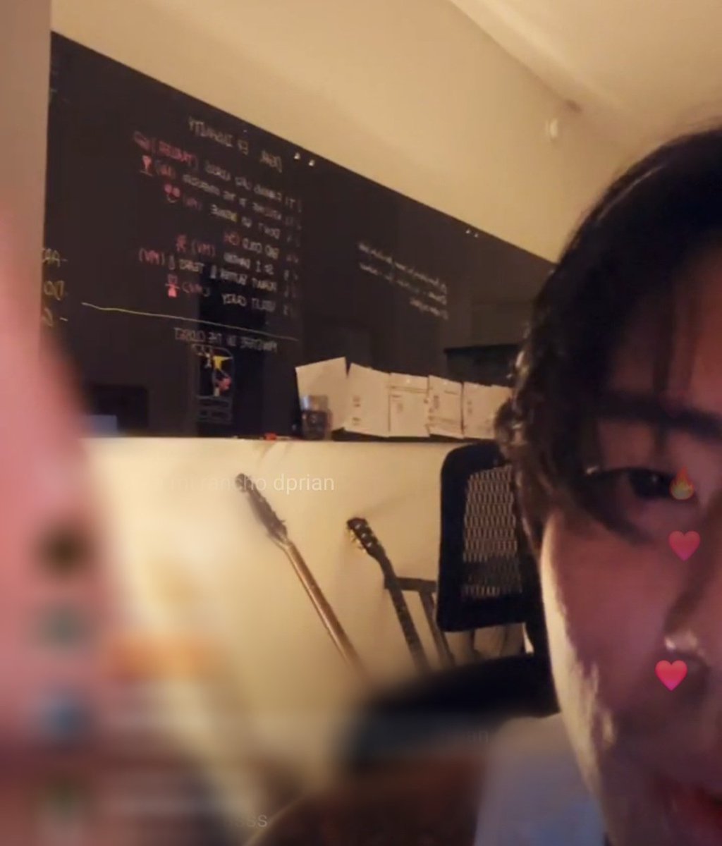 HE HAD A WHOLE STORY BOARD ON HIS WALL 😭 HE'S WORKED SO HARD ON THIS 💚

#DPRIAN #SoIDanced