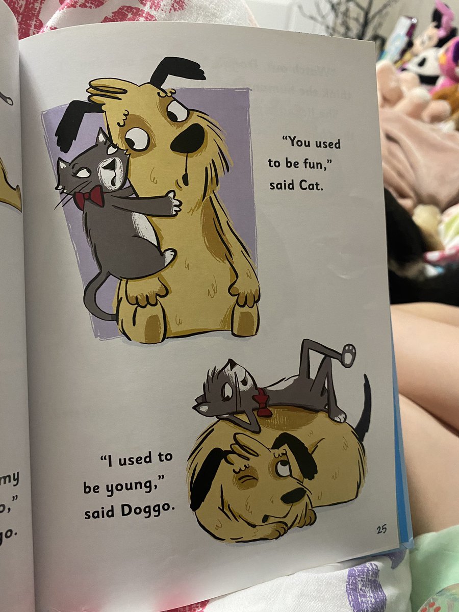 iamlibrarian123's tweet photo. Clearly @MileyCyrus is a ‘Doggo and Pupper’ fan 😜 https://t.co/3R9BmijMjB