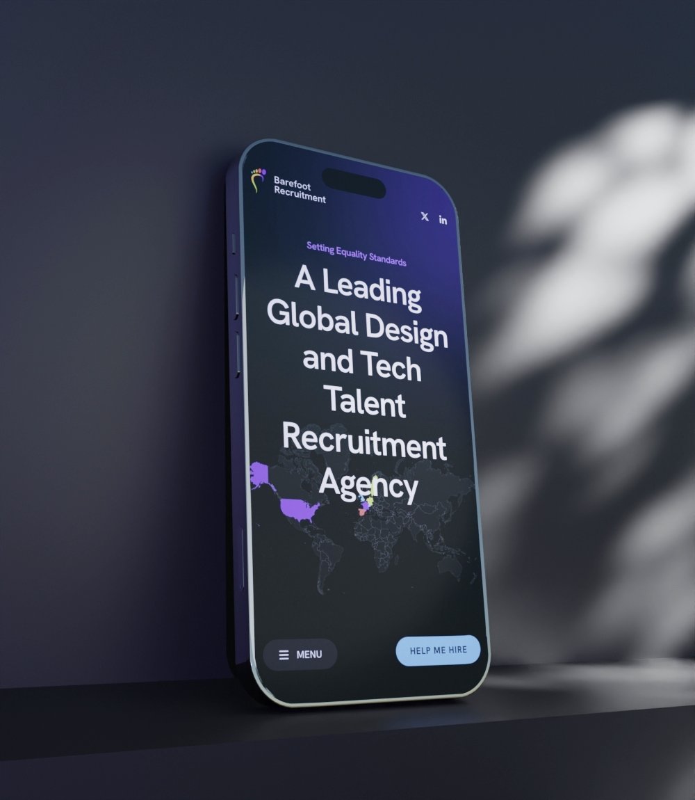 BamburaiStudio's tweet photo. Just wrapped up a sleek new design &amp; development project for @SalHurrellUX with Barefoot Recruitment 🇬🇧🖥️ Explore their new site here: https://t.co/zuqSB48mXh 🚀

Dive into our process and see how we did it 👀 🛠️https://t.co/5c5v7f6LLi 

#development #webflow #WebDesign #uiux https://t.co/EYFVggfess