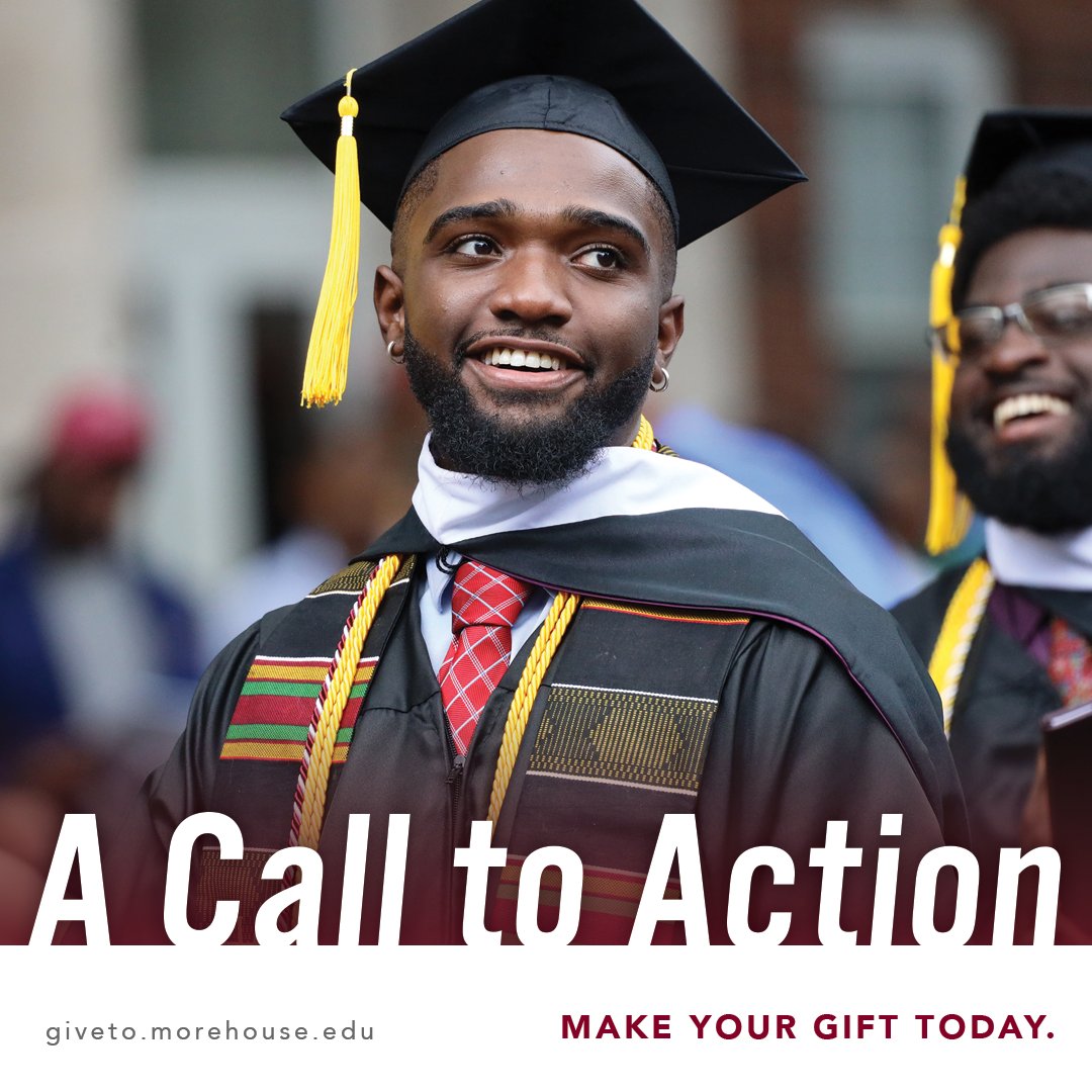 Our Call to Action ends in 15 minutes! In the last two hours, another 24 supporters have added their names to the donor wall. Your gift will help Morehouse prepare for growth without compromising the world-class education that we offer. Text Morehouse to 855-929-0389.#AlwaysHome