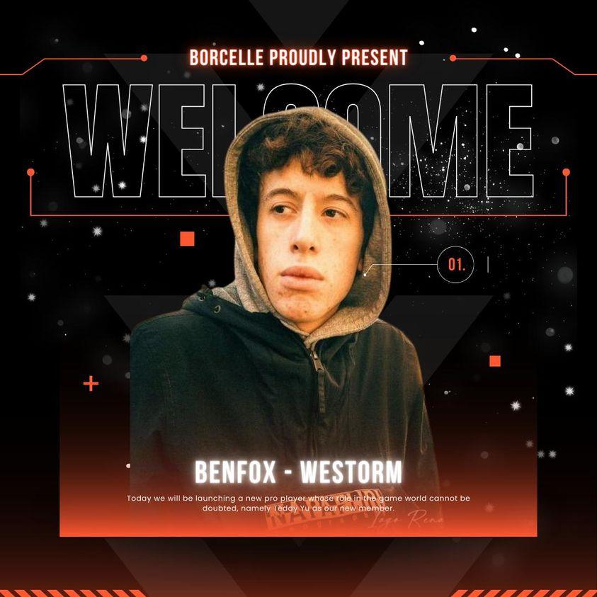 BENFOX, nouveau joueur sur Valorant nous rejoint dans la Westorm! Souhaitons lui bienvenue !🔥🥳