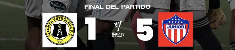 NumerosJunior's tweet photo. #NúmerosJunior
Junior no ganaba 5-1 como visitante por Liga desde el torneo finalización 2013 en la fecha 5 🆚 Cúcuta. https://t.co/aD1ZqVVWK4