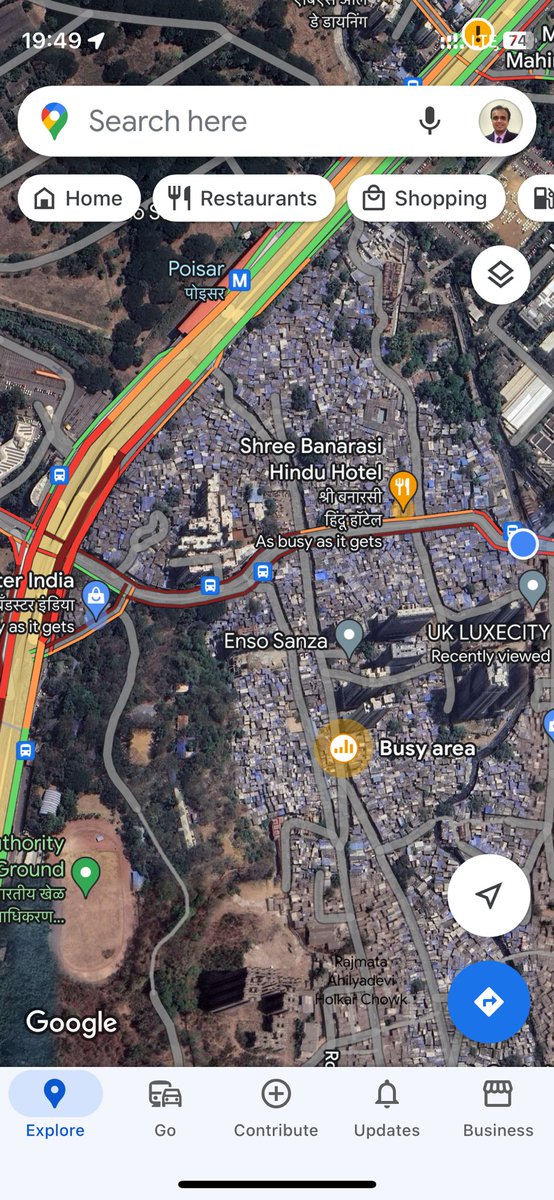 SagarValia's tweet photo. Terrible situation at junction below highway junction at Kandivali E Akurli Rd &amp; nr Hanuman nagar Akurli rd. Work commenced left undone &amp; abandoned. Residents either wait for an hour or more to cover a patch worth only 10mins by vehicles or walk from Kandivali stn to Lokhandwala. https://t.co/QiuIb2StRD