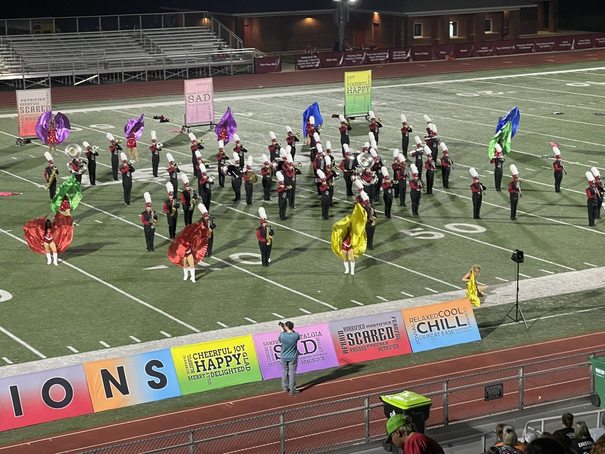 The bands in Talladega County were very impressive tonight! It is a pleasure to work with my fellow band directors in promoting the Marching Arts! We are grateful for our band students and band parents that work tirelessly for our programs! #bbcmhs #dedicated # Leadingtheway