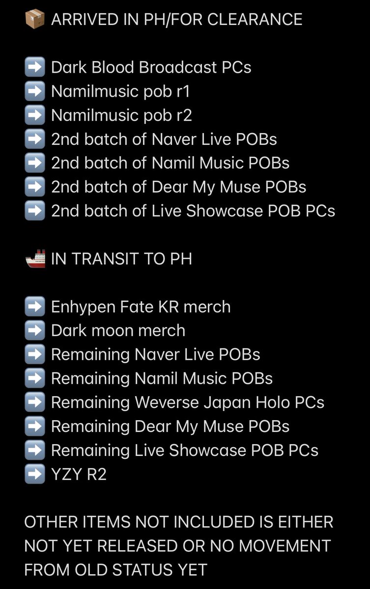 micasazzUD's tweet photo. 🔔 MASS UPDATE AS OF 9/15

FOR MY ENHYPEN GO CUSTOMERS

I will not entertain any questions/DMs for orders included on what’s already posted. Please make reading a habit. Thank you 🧡

#micasazzUD https://t.co/qFDDssk7ag