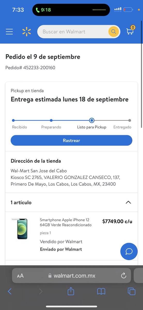 cajasaurio's tweet photo. @WalmartMexico @WalmartMXyCAM  Compré este iPhone en su tienda en línea vendido y enviado por ustedes a una sucursal en SJC y me llega una caja con un trozo de madera y los te Pickup me dicen que no me pueden apoyar. Que procede? https://t.co/fTJoDLi0ap
