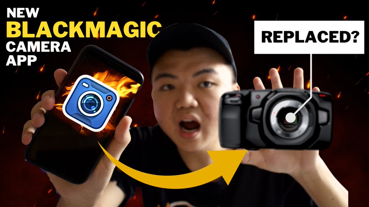 Can the Blackmagic Camera App be good? Blackmagic Camera App for iOS Review
<a href="/Blackmagic_News/">Blackmagic Design</a> 
youtu.be/3EqTjl0qeC4