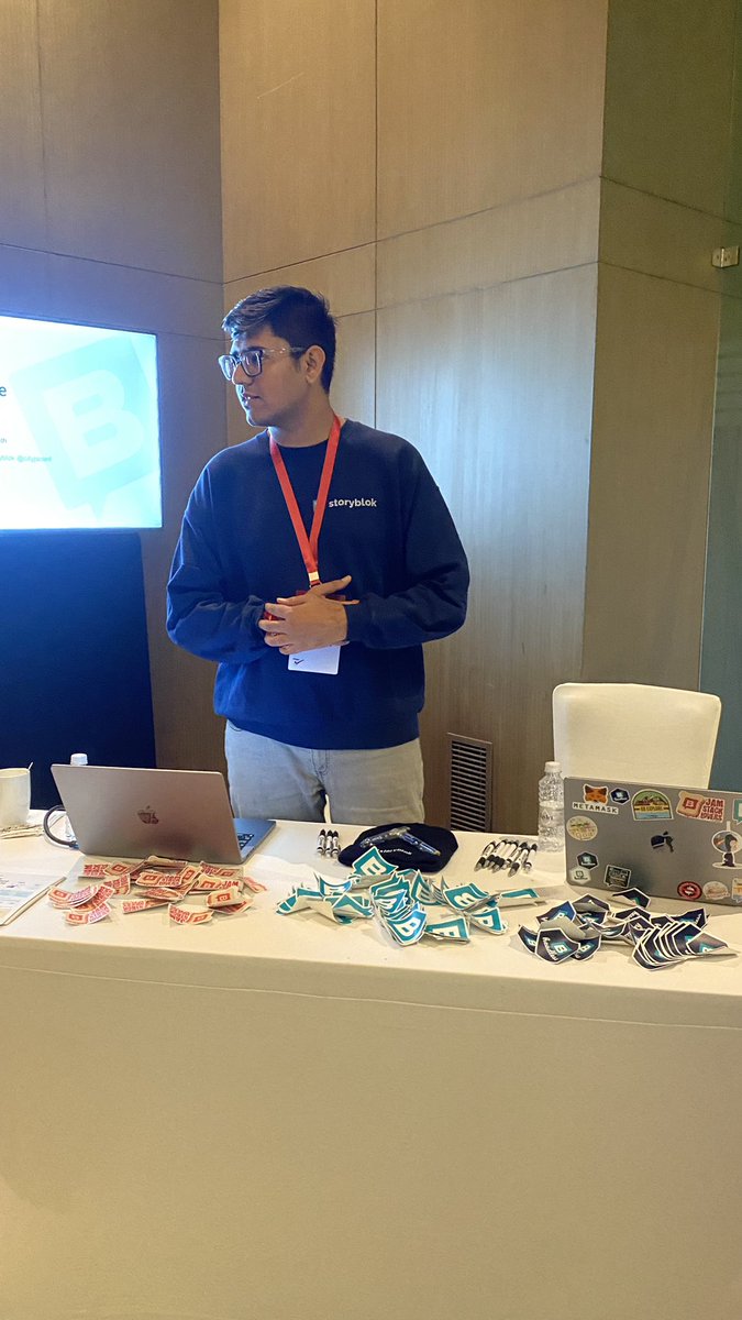 Danishabdullaah's tweet photo. #StoryblokWithJS #CityJSNewDelhi @storyblok @cityjsconf https://t.co/LmnCS8wAxX