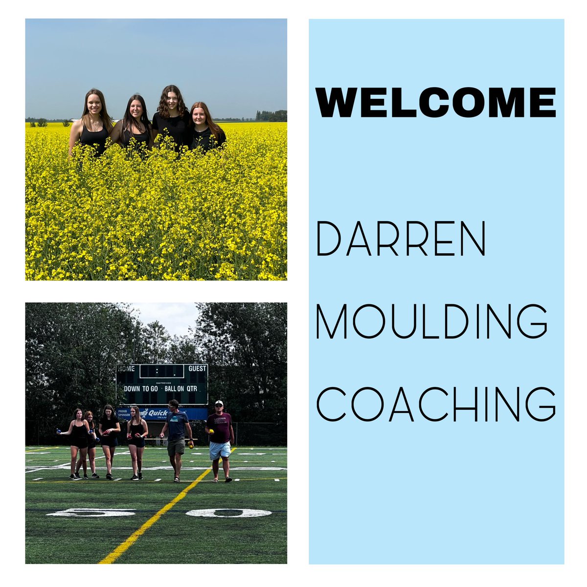 So glad to have the support of Darren Moulding Coaching! We are very excited to have you on board, as we look toward a great season!

Darren’s incredible playing resumé, as well as his international coaching experience is a tremendous asset to our team! 

Welcome and thank you!