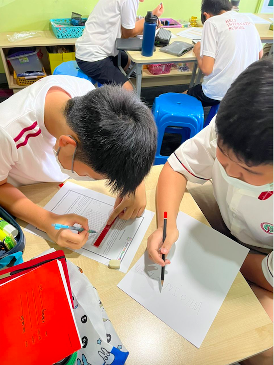 Year 6 is diving into the world of code-breaking 🚀 Year 3 is joining the fun in their enrichment too! 🎉 It's a new level of excitement and learning for our students. Great week! <a href="/HELPISKL/">HELP International School</a> #HIS_Learning