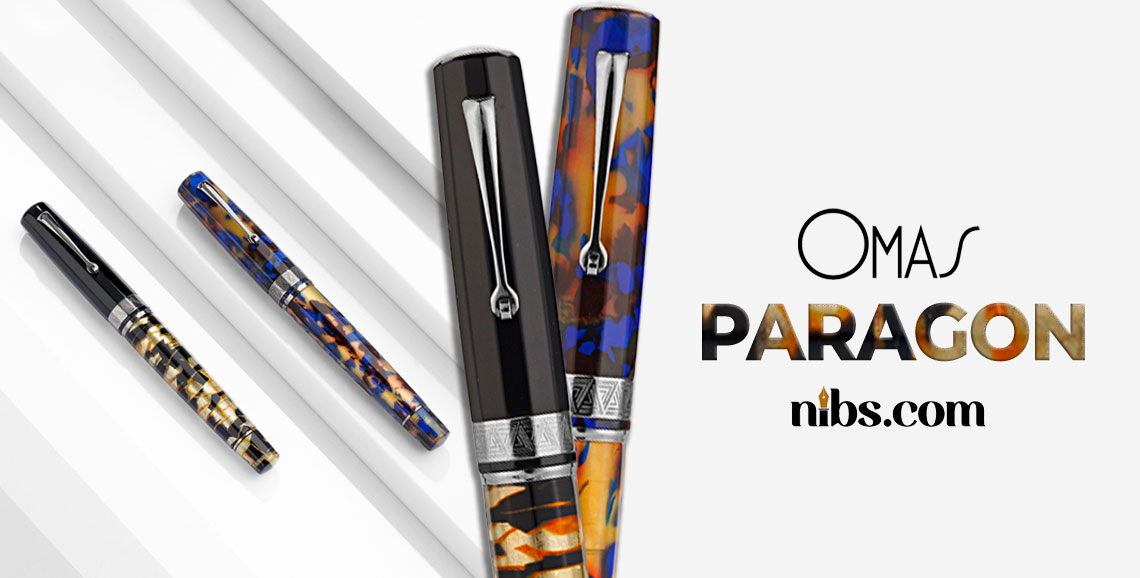 nibsdotcom's tweet image. Just announced - new OMAS Paragon Lucens Limited Editions! nibs.com/catalog/editio…
