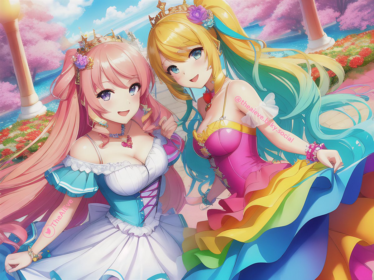 TheAIEve's tweet photo. Sorry I was MIA for three days. Bad update took my program off line. But I'm back, and making up for the missed days with three images.

I hope you all enjoy the artwork~

#AI #AIgirl #AnimeArt #Animegirl #mangaart #Mangagirl #AIArtwork #aiartist #AIイラスト #AIイラストメーカー #AIart #AIArtworks #AIイラスト少女 #aigirls #magicalgirl #magicgirl