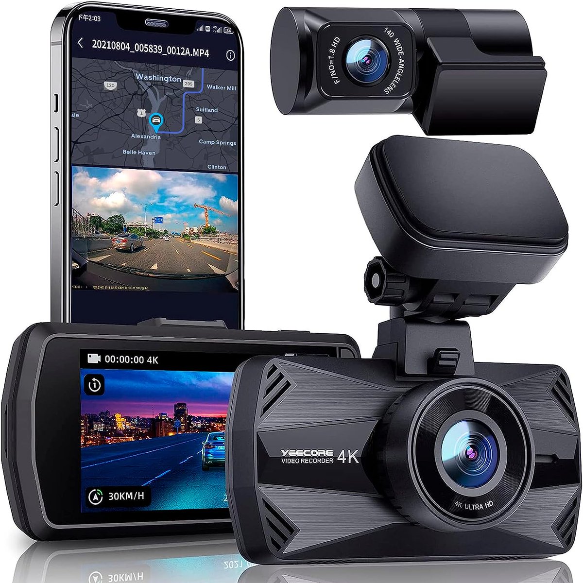 SmartProdCorner's tweet image. Dual Dash Cam With 5G WiFi GPS, Real 4K Front and Rear, Super Night Vision, Parking Mode, Dash Camera, Apps, G-Sensor, Accident Record, 512GB
Check: amzn.to/3PFHAVu
More: rb.gy/cxryw
Visit: rb.gy/bnwfq

#iPhone #Iphone15 #iPhone15Giveaway  #Messi
