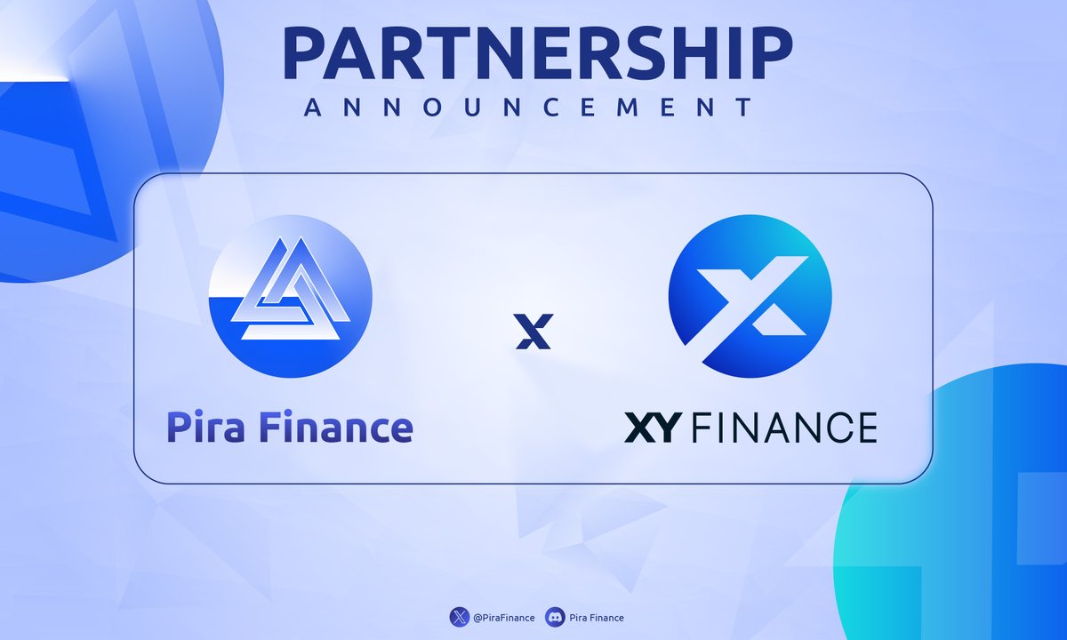 piradotAI's tweet photo. 📢 PARTNERSHIP ANNOUNCEMENT

🤝@PiraFinance integrates @xyfinance as our bridge partner

⚡#XYFinance is a #crosschain dex & bridge aggregator that operates on 18 EVM chains including @Lineabuild,, @BuildOnBase, @Arbitrum, @optimismFND, @0xPolygon & more. 

#PiraFinance