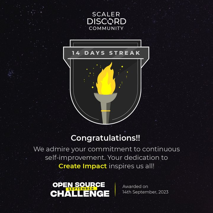 rinojames03's tweet image. this post marks my second milestone of the challenge organised by @scaler_official 
it&apos;s fun understanding advance git topics
#OpenSourceSeptemberChallenge