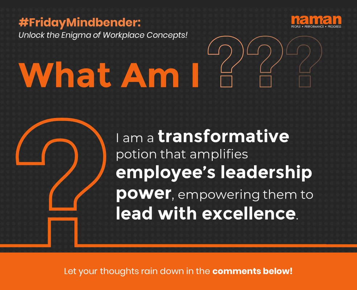 84% of companies expect a #leadershipgap in 5 years. But by investing in this HR toolkit, organizations can nurture capable #leaders for a culture of excellence. All HR chiefs, this week’s #FridayMindbender unveils a solution to raise individuals to a leader's level. Comment now!
