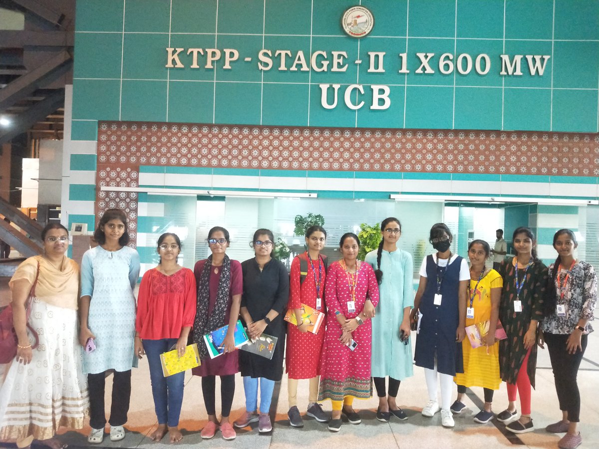 EEESRUniversity's tweet photo. Our 2nd-year EEE SR University students embarked on an unforgettable industrial visit to the KTPP Chelpur (Kakatiya Thermal Power Plant), a journey that breathed life into their classroom learning.
#sruniversity #SRU #eeesruniversity #KTPP #industrialvisit2023 https://t.co/ChtUWXVy09