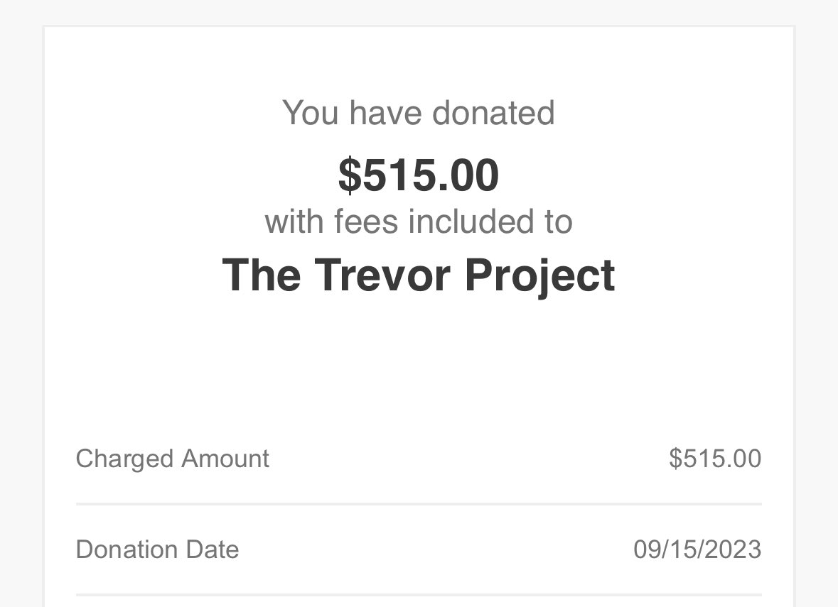 In honor of her doubling down, I’m donating part of my twitch income for AUG/SEP to @TrevorProject, a 24/7 crisis support organization for LGBTQ youth. Halo is for everyone.