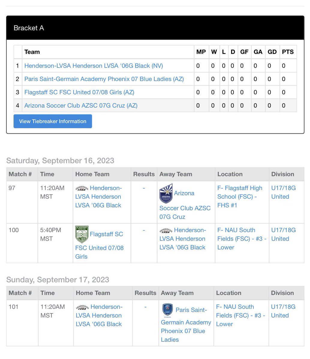Kaydence1010's tweet photo. Tournament weekend #fscchampionscup #flagstaffAZ #HendersonLVSA #soccer https://t.co/aDQrQXcqa2