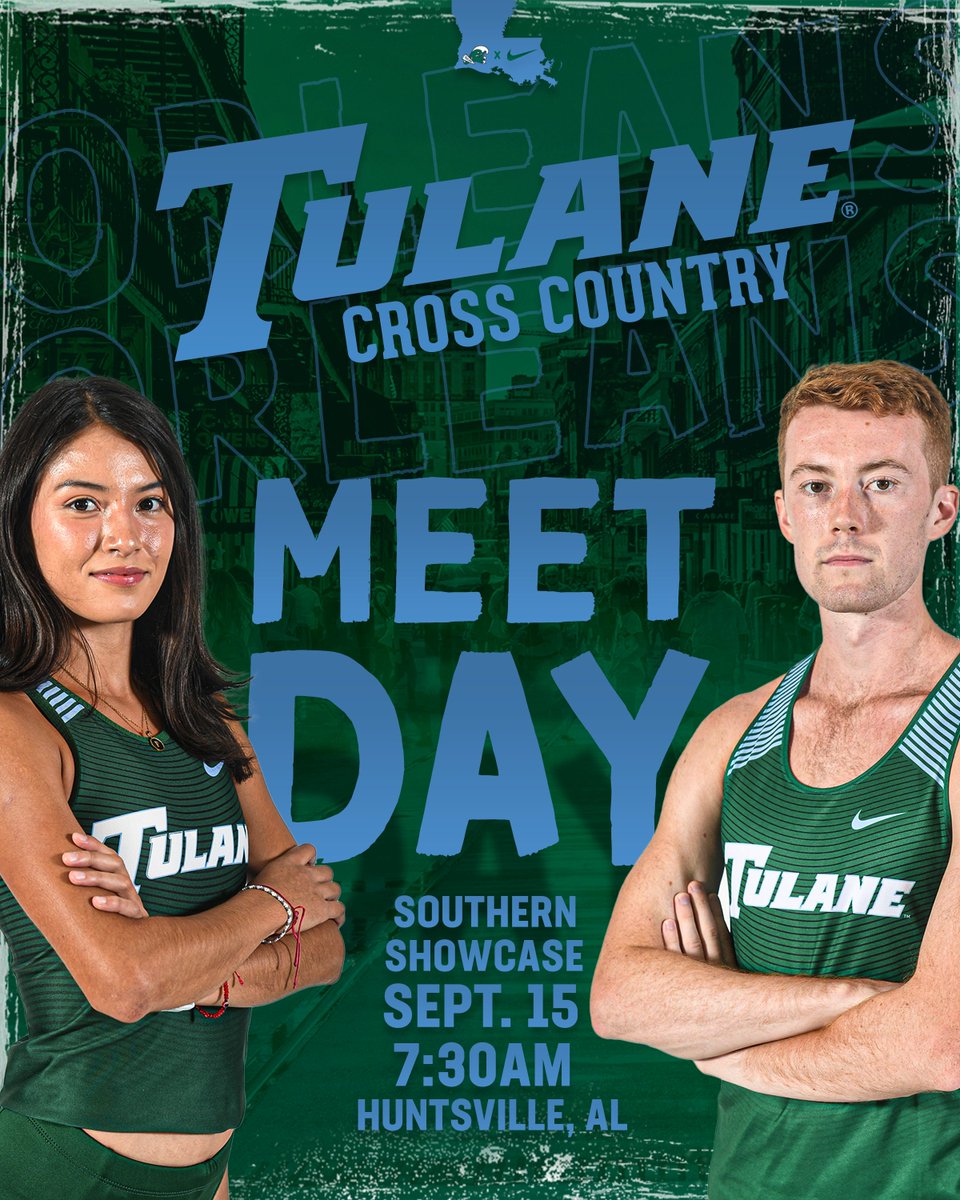 𝐖𝐚𝐤𝐞 𝐔𝐩❕ 𝐈𝐭'𝐬 𝐑𝐚𝐜𝐞 𝐃𝐚𝐲❕

🏃: Southern Showcase
📍: Huntsville, Ala.
⌚️: 7:30 a.m. (Men's 8K)/ 8:30 a.m. (Women's 5k) 
📺: rb.gy/x8l6f
📊: rb.gy/2j5hi

#RollWave🌊 | #RunWave👟 | #SetTheStandard📈 #NOLAsTeam⚜️