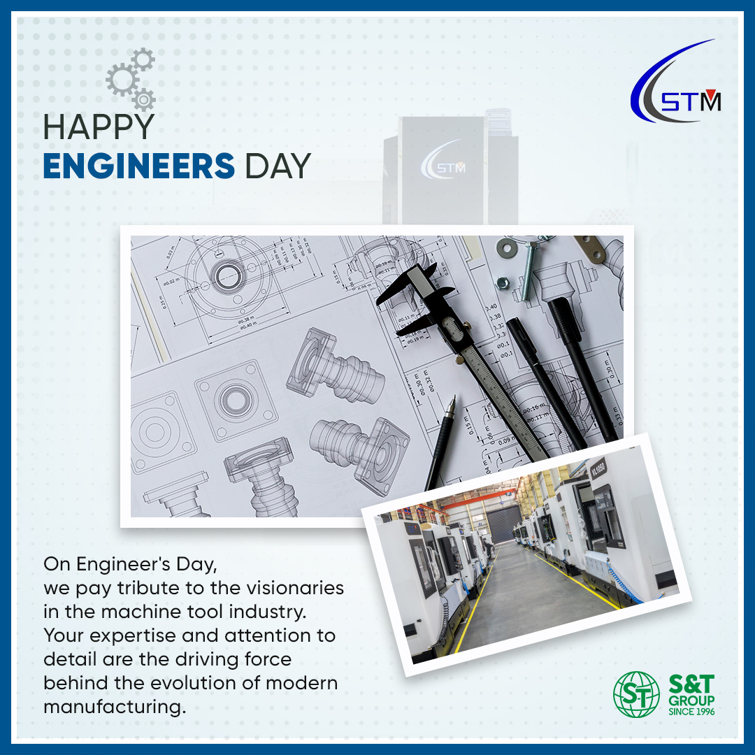 StmCnc's tweet photo. Engineers are the creators of a sophisticated world, where complexity finds simplicity, and the impossible becomes reality.

We are your daily necessity, shaping a better future.

Happy Engineer's Day!!

#stmcnc #sandtgroup #engineersday #engineers https://t.co/zDOQpJh6z9