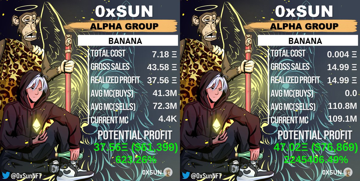 0xSun (@0xsunnft) on Twitter photo Cope hard if you fade $BANANA
香蕉是目前市面上最好用的狙击开盘Bot,基本面足够出色,如果想尝试的话可以用我的邀请链接:
<a href="/BananaGunBot/">Banana Gun 🍌🔫</a> is the best snipe bot on the market, you can use my ref link if wanna a try:
t.me/BananaGunSnipe… Cope hard if you fade $BANANA
香蕉是目前市面上最好用的狙击开盘Bot,基本面足够出色,如果想尝试的话可以用我的邀请链接:
<a href="/BananaGunBot/">Banana Gun 🍌🔫</a> is the best snipe bot on the market, you can use my ref link if wanna a try:
t.me/BananaGunSnipe…