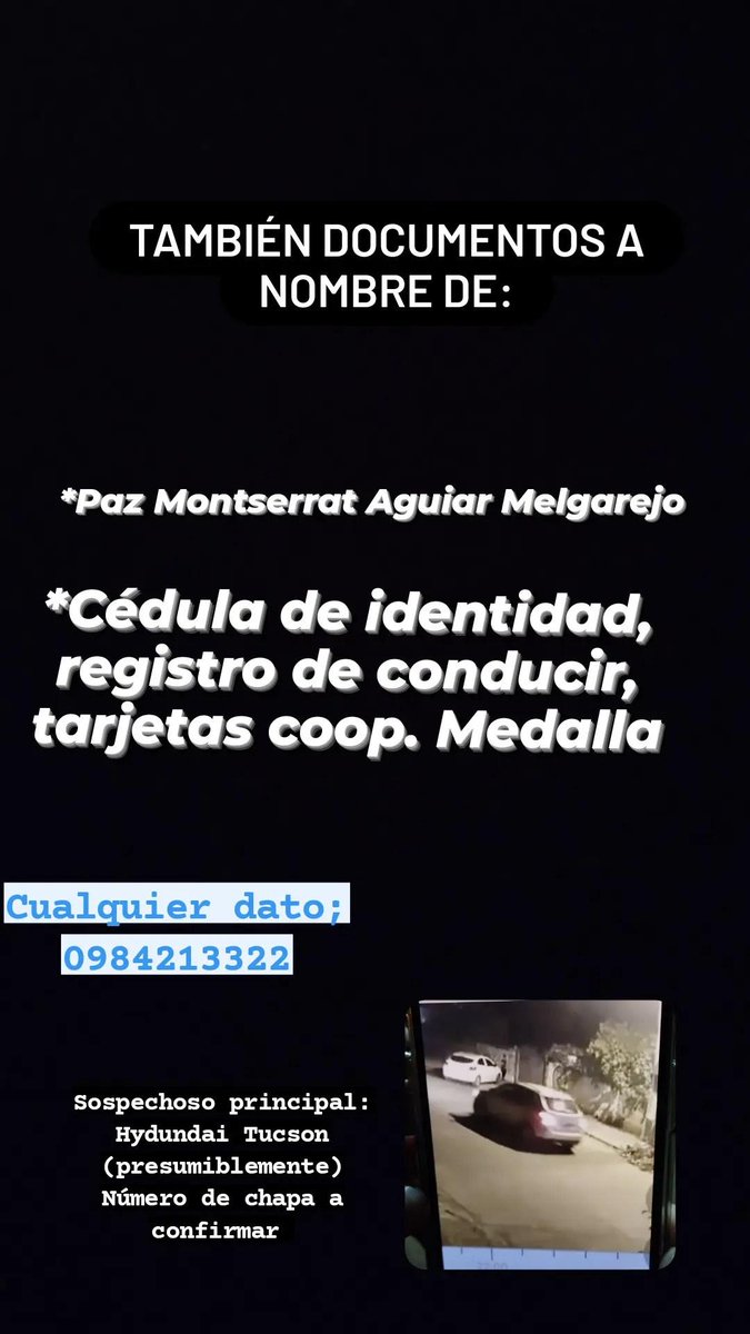 Esta tardenoche nos tocó la inseguridad a nosotros.
Se agradece RT