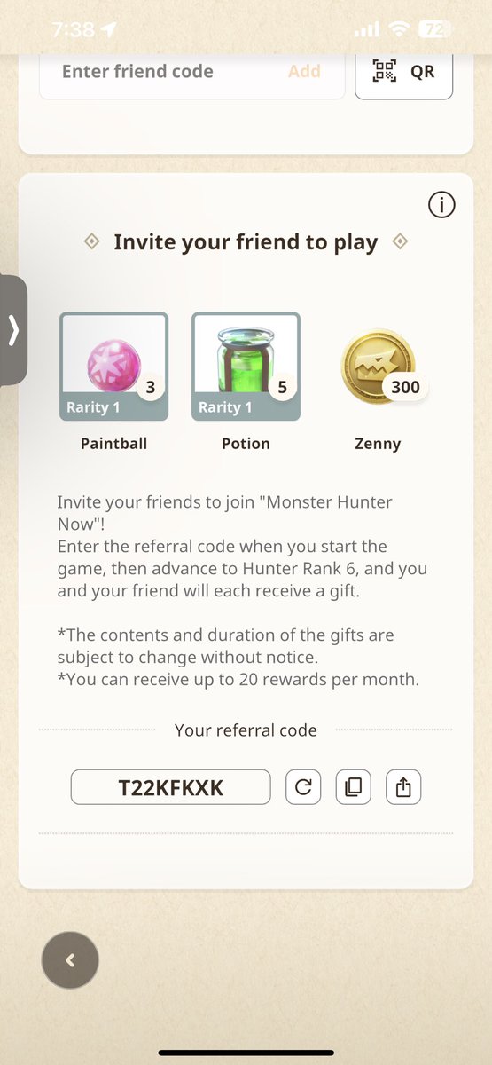 DValadez2149's tweet photo. @MH_Now_EN if you know anyone in need of a referral code I could use their help!
#MHNow 
#Palico https://t.co/wHih0QfUL7