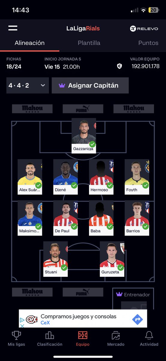 Manueelmunoz_'s tweet photo. @ConsultorLaLiga @sr_minguez @LaLigaFantasy @LaLiga Jugará abde? O lo meterán de revulsivo https://t.co/7VUnVsd8EY