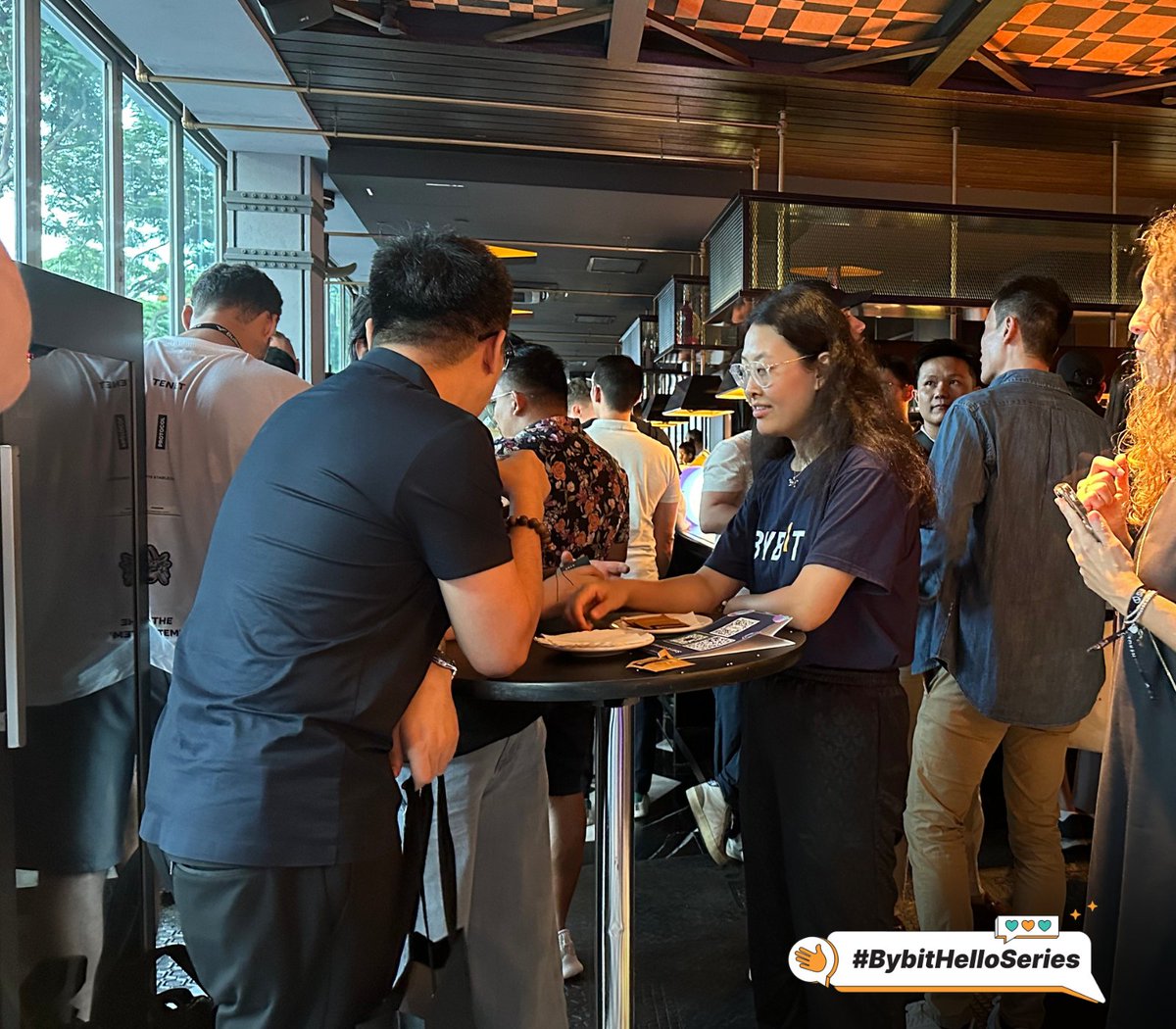 Bybit_Official's tweet photo. 🔥 Throwback to the 'Trading Unlocked' #Token2049 side event, together with @tradeparadigm and @PulsarTrading!
We're glad to connect various crypto enthusiasts and industry leaders for an unforgettable experience.
Check out more #BybitHelloSeries events: https://t.co/BraivMMfJt https://t.co/JKvSYrhYBd