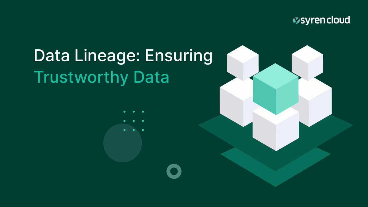 #Datalineage in a data observability tool allows enterprises to understand the origin, transformation, & usage of data. It ensures compliance with regulations, data governance policies, and business rules. Harness the power of lineage for a #trusteddata environment with Syren.