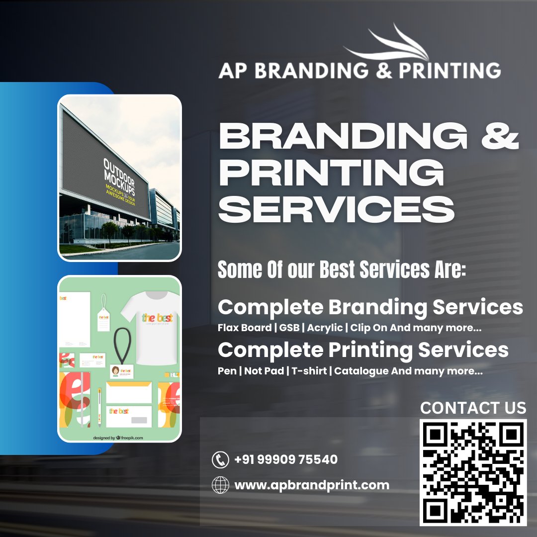 ApBrandprint's tweet photo. #APBrandprint provides you with complete customized branding and printing services that can enhance your brand reputation and awareness globally. #brandingdesign #flaxboard #gsb #acrylic #clip #printingservices #pen #notpad #tshirtdesign #catalogue #brandingandmarketing #branding https://t.co/Ic83A2h7C7