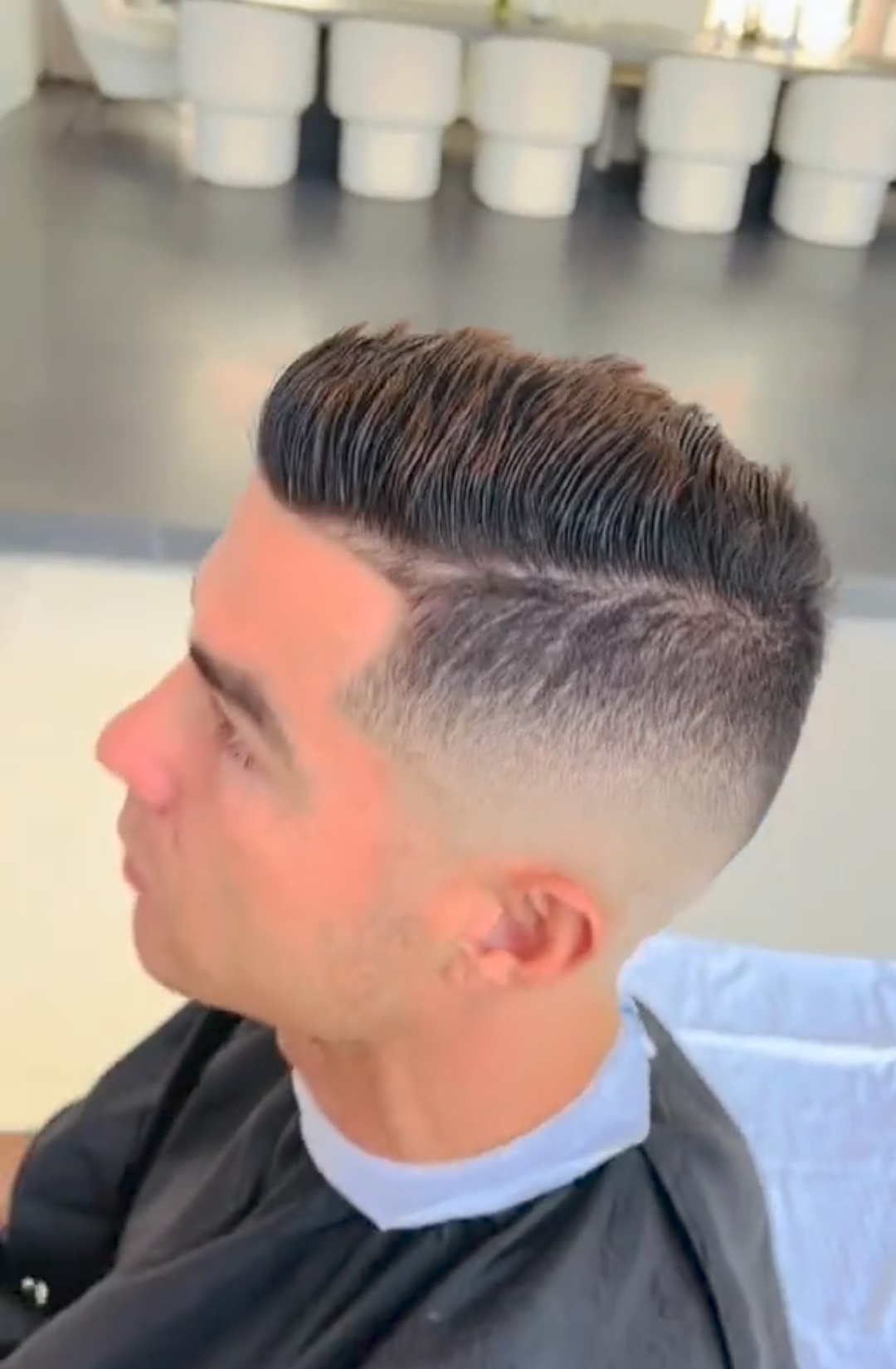 Approved? Cristiano Ronaldo seeks fan opinions as he shows off his new hair  style