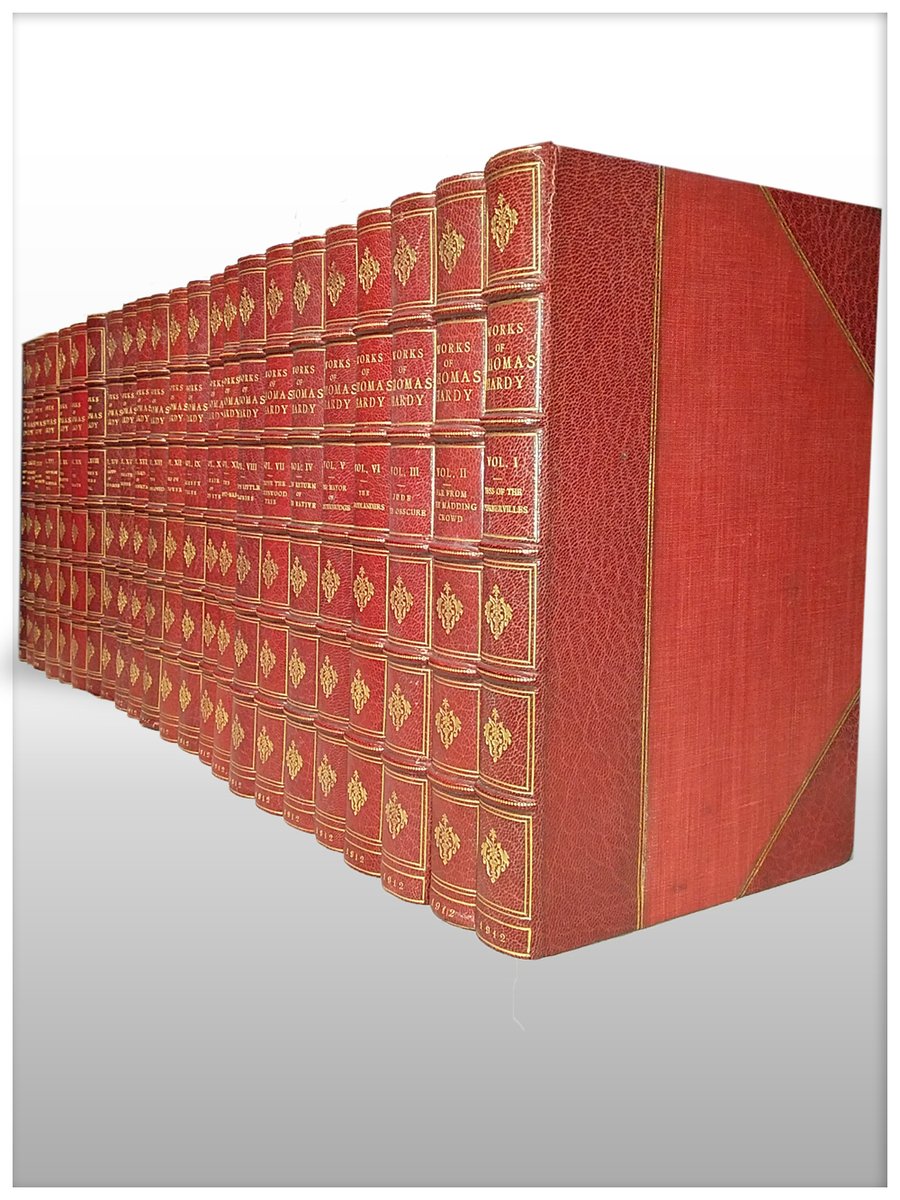 FinderRare's tweet photo. Explore the world of classic literature!  We've stumbled upon a rare find - 'The Works of Thomas Hardy in Prose and Verse' - a true gem for book enthusiasts.  

 ClassicLiterature #ThomasHardy #RareBooks #BookLovers https://t.co/AZyPSMDZ0N
