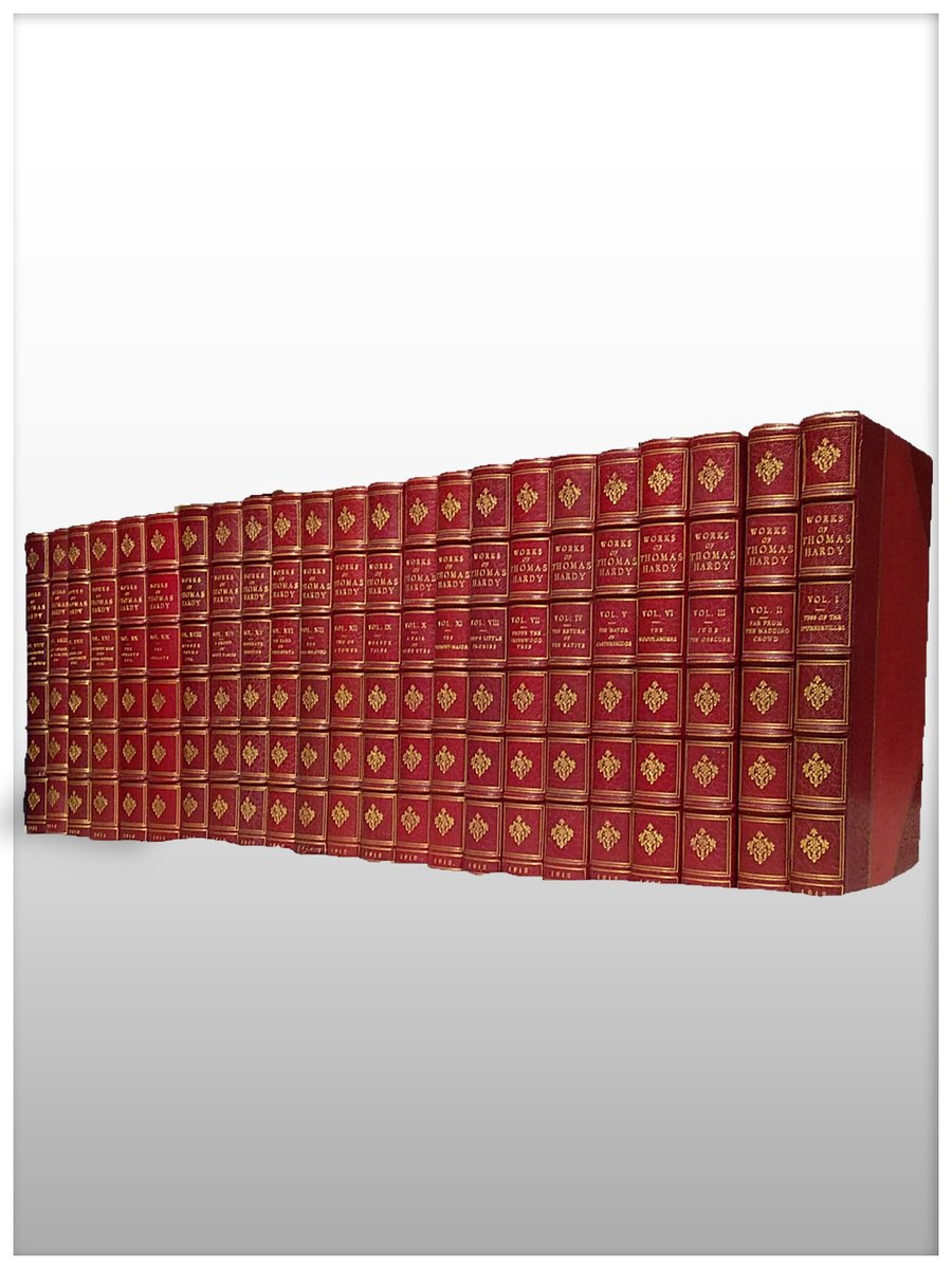 FinderRare's tweet photo. Explore the world of classic literature!  We've stumbled upon a rare find - 'The Works of Thomas Hardy in Prose and Verse' - a true gem for book enthusiasts.  

 ClassicLiterature #ThomasHardy #RareBooks #BookLovers https://t.co/AZyPSMDZ0N