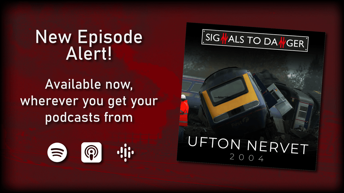 New episode available now, covering the 2004 derailment at Ufton Nervet in Bedfordshire. 
Hope you enjoy the podcast being back on track. 

Don't forget we have merch now too at bit.ly/48dDNG5!