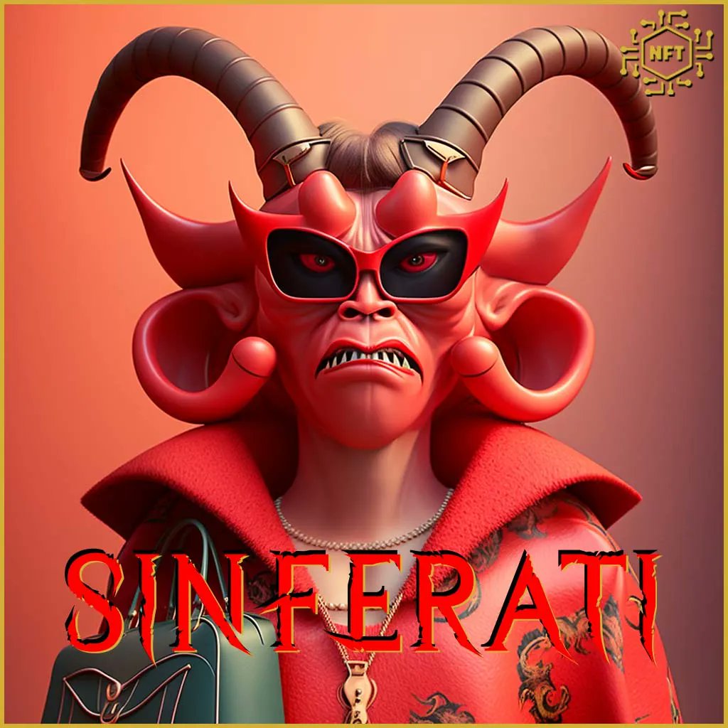 Sinferati - Angels 𝛙 Demons 𝛙 Collection Collection: https:…  //rarible.com/sinferati/created #Sinferati #NFT #NFTCommunity #NFTs # Blockchain #NFTArtist #NFTCollector #pope #NFTArt #Devil #Demon #nftart  #angels #demons