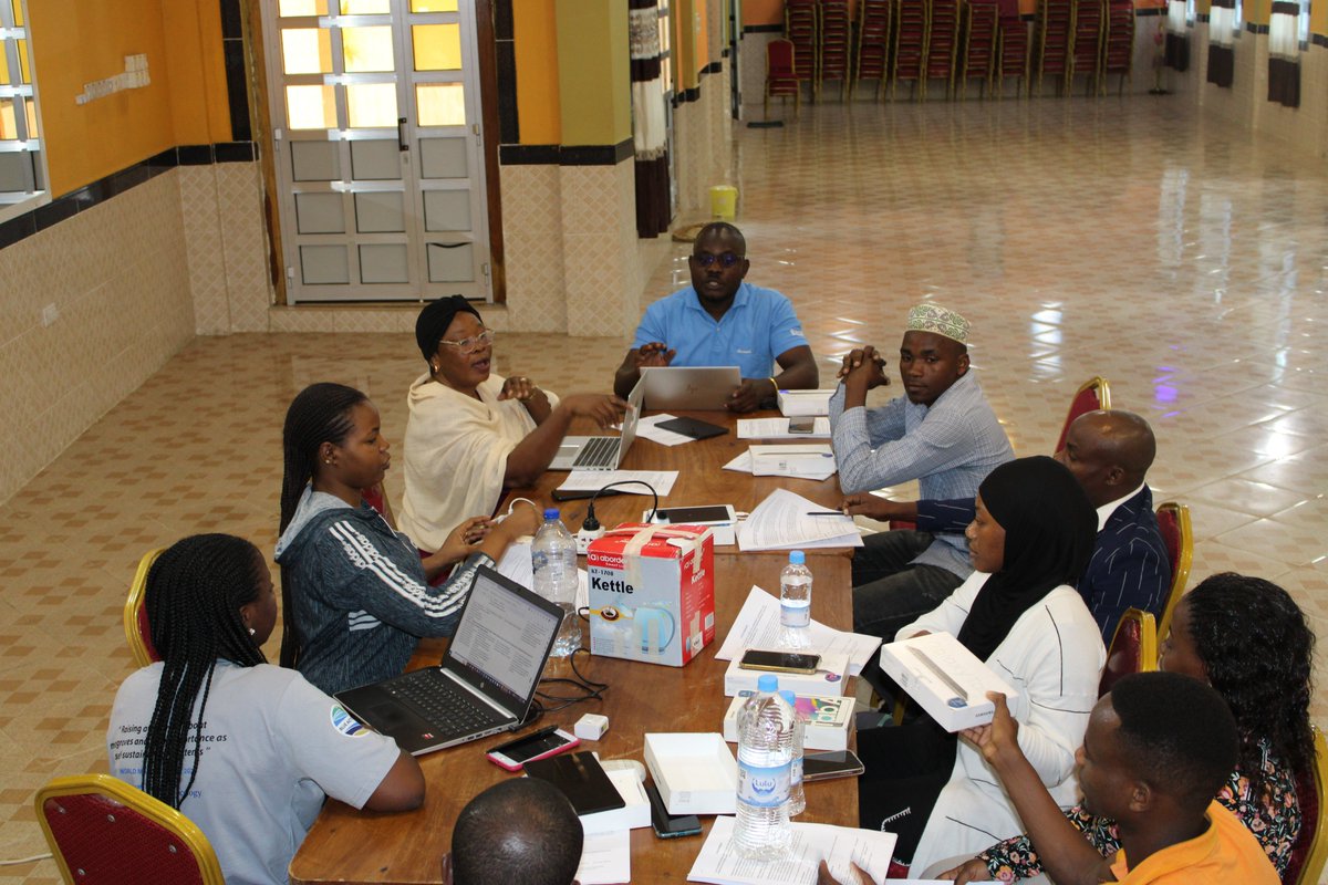 Happening now!!!
 
Training of enumerators for the socio-economic data collection for the Sustainable Use of Mangrove of the WIO Region project at Pemba site @alexpeter_281 <a href="/wiomsa/">WIOMSA</a> <a href="/WWFTANZANIA/">WWF-Tanzania</a> <a href="/WetlandsInt/">Wetlands International</a> <a href="/LNtibona/">Loyce Ntibona</a> <a href="/WWF_Deutschland/">WWF Deutschland</a> <a href="/imsudsm/">Institute of Marine Sciences, UDSM</a>