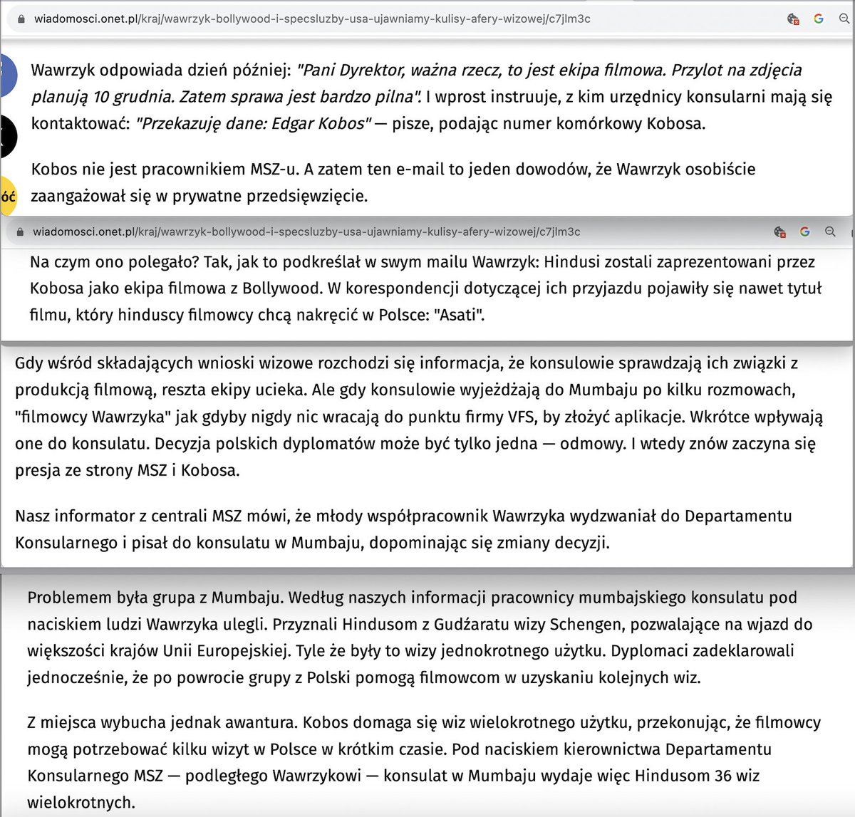 Tomasz5ek's tweet photo. Kto z @Piotr_Wawrzyk nielegalnie przerzucał niesprawdzonych ludzi z Indii do USA?
E. Kobos, kolega:
- @jerzKwasniewski (szef org. #OrdoIuris związanej z RU)
- Mateusza Luśni, syna i partnera biznesowego R. Luśni
(b. agent SB powiązany z GRU, kompan @Macierewicz_A )
Dzięki za RT! https://t.co/2PBkzvPqjB