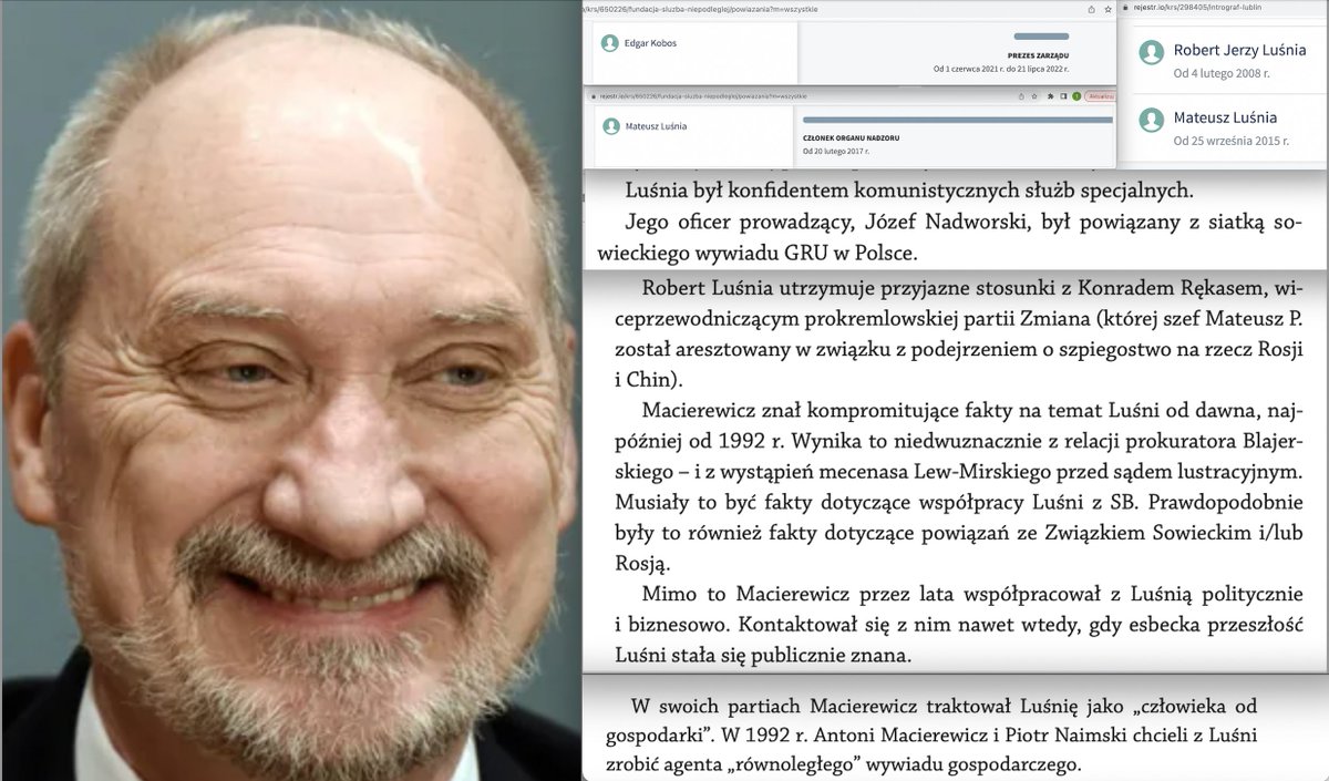 Tomasz5ek's tweet photo. Kto z @Piotr_Wawrzyk nielegalnie przerzucał niesprawdzonych ludzi z Indii do USA?
E. Kobos, kolega:
- @jerzKwasniewski (szef org. #OrdoIuris związanej z RU)
- Mateusza Luśni, syna i partnera biznesowego R. Luśni
(b. agent SB powiązany z GRU, kompan @Macierewicz_A )
Dzięki za RT! https://t.co/2PBkzvPqjB
